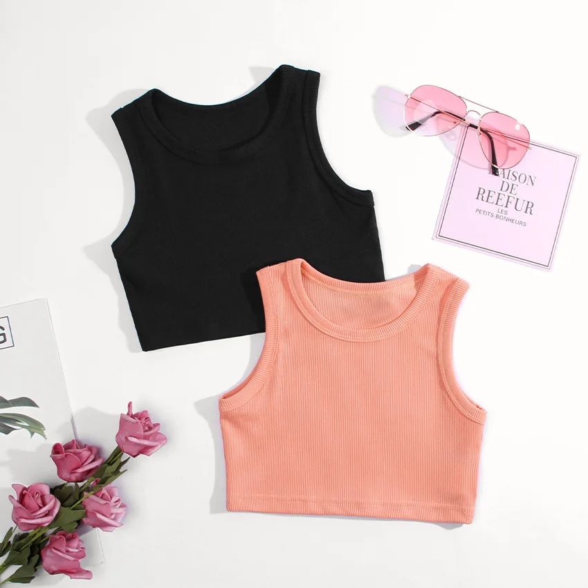 Baby Clothing Gift Set - Verão meninas roupa interior sem mangas