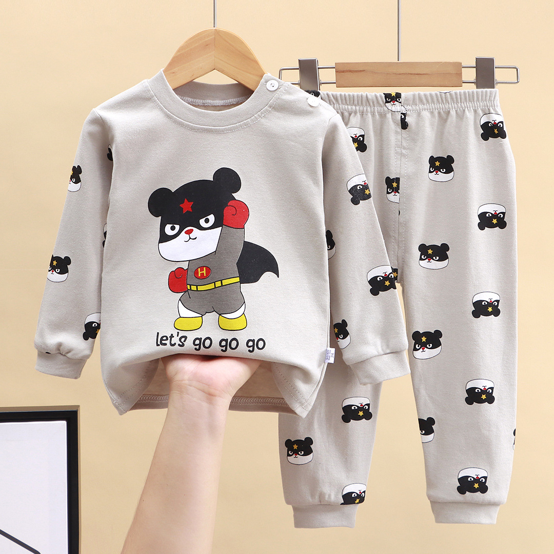 Baby Clothing For Sleep - Outono pijamas para meninas meninos manga
