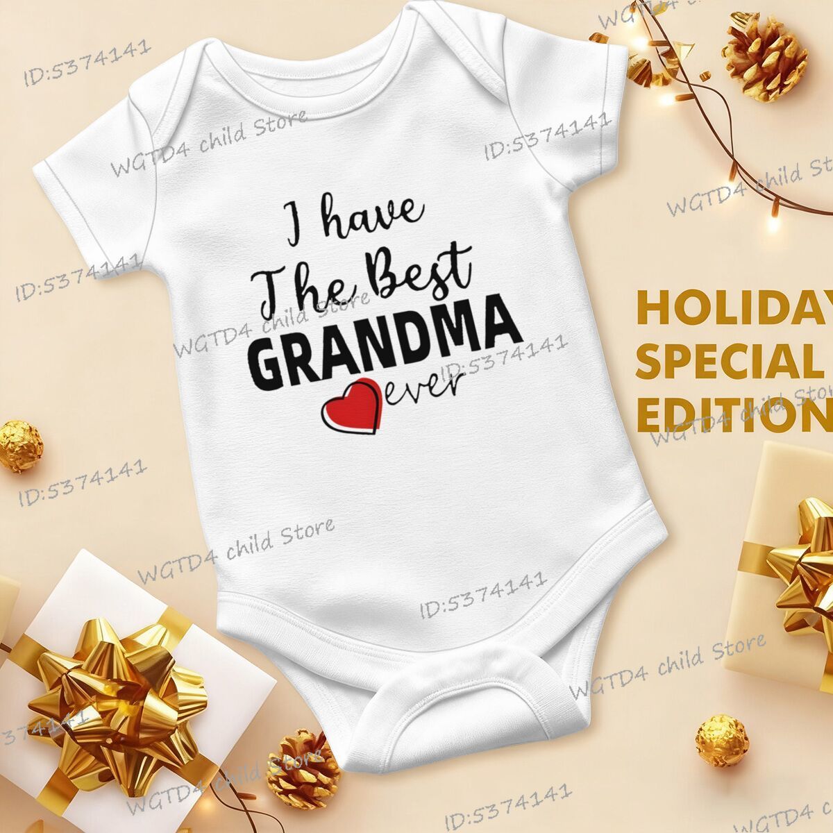Baby Clothing Deals - Macacões infantis engraçados de algodão, com