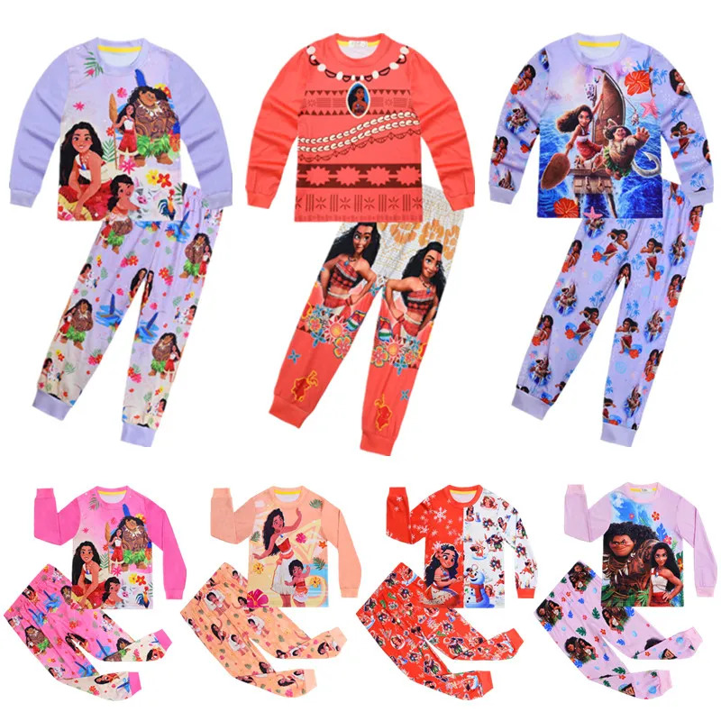 Baby Clothing Unit - L2025l novo cosplay primavera outono vaiana