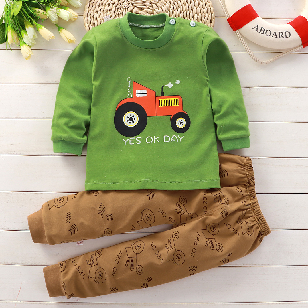 Baby Clothing For Sleep - Outono pijamas para meninas meninos manga