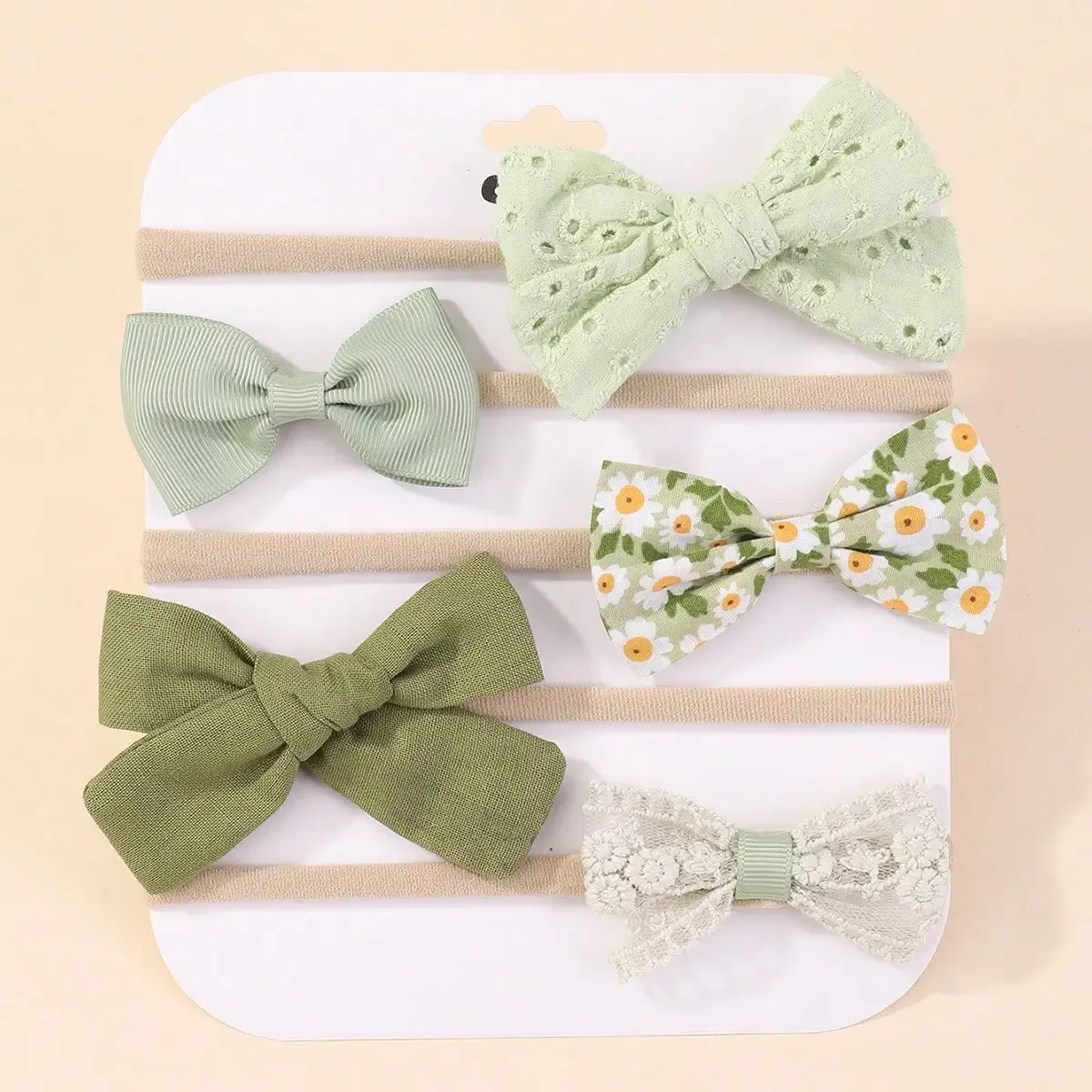 Baby Clothing Gift Set - 5 pçs/set bebê elástico bandana recém-nascido