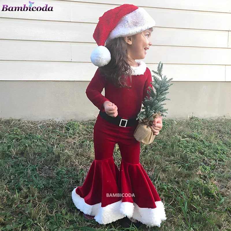 Baby Clothing Unit - 2024 crianças natal papai noel outfit