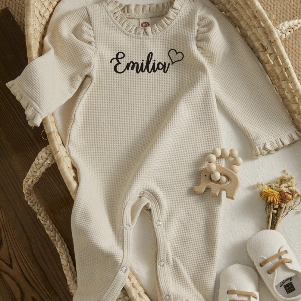 Baby Clothing Names - Personalizado da criança recém-nascido infantil bebê