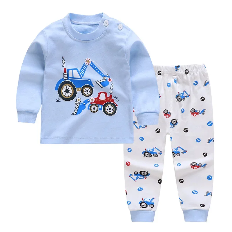 Baby Clothing For Sleep - 2024 novas crianças meninos meninas conjuntos