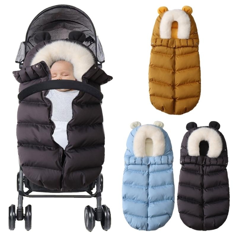 Baby Clothing For Sleep - J15u carrinho bebê footmuff 2024 inverno