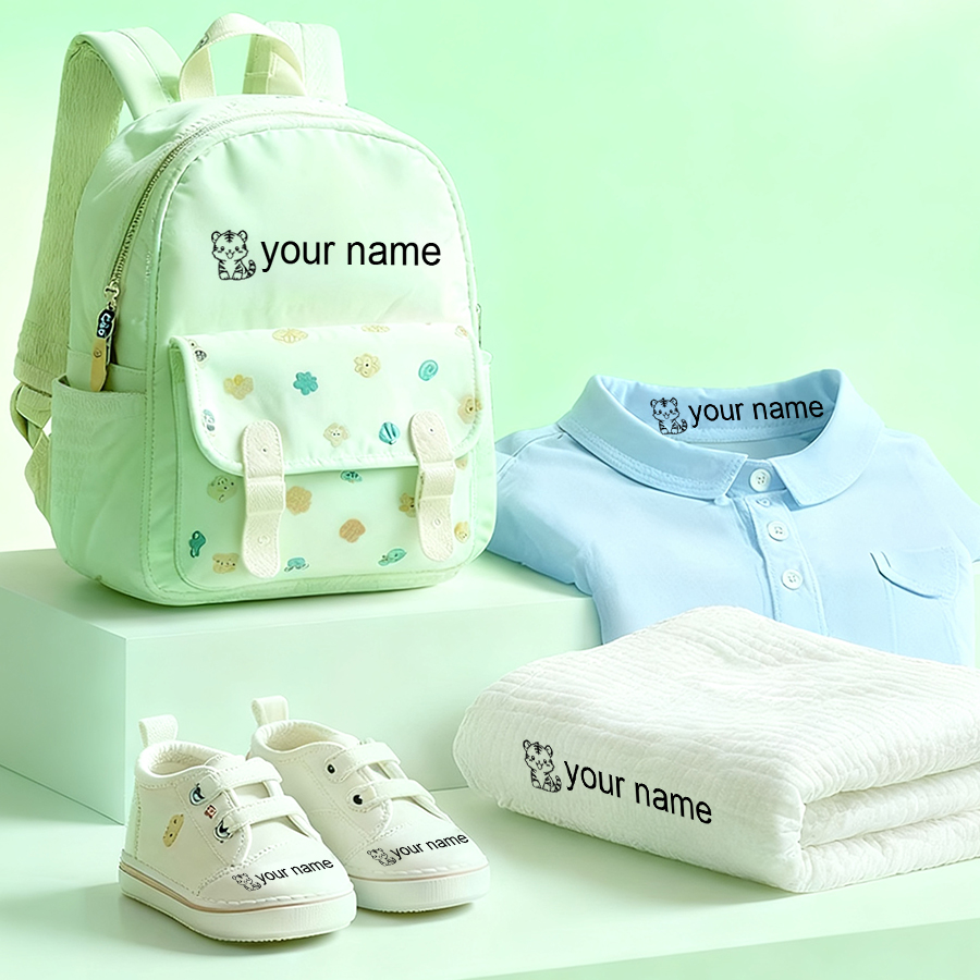 Carimbo Personalizado Infantil - Baby Clothing Names avaliação e preço