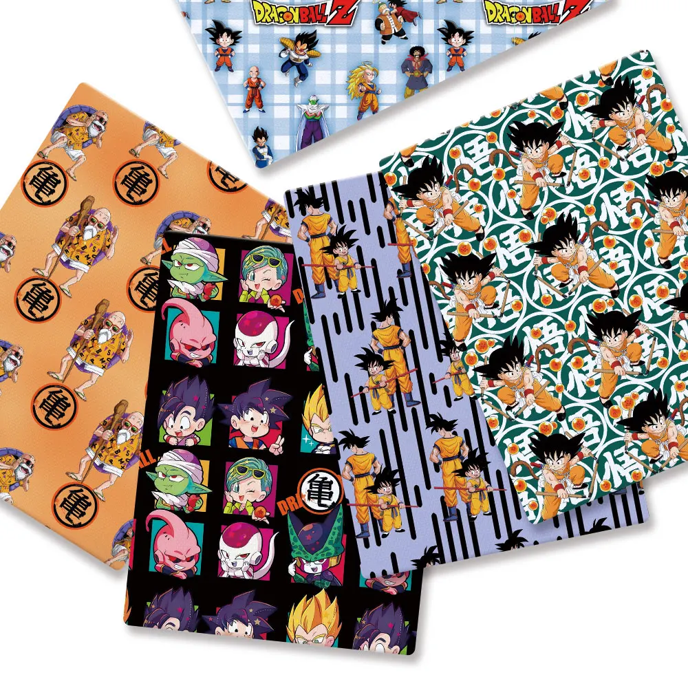 Tecido Estampado Dragon Ball A - Baby Clothing Japan avaliação e preço