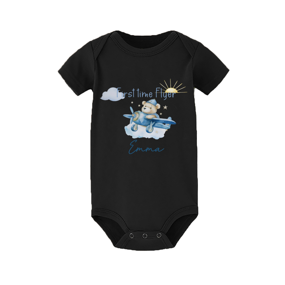 Casual manga curta bebê bodysu - Baby Clothing Names avaliação e preço