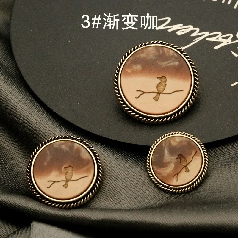 6pcs 18mm 22mm 25mm pássaro de - Baby Clothing Cheap avaliação e preço
