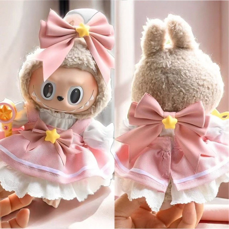 15 17cm para boneca labubu kaw - Baby Clothing Japan avaliação e preço