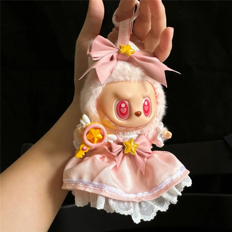 15 17cm para boneca labubu kaw - Baby Clothing Japan avaliação e preço