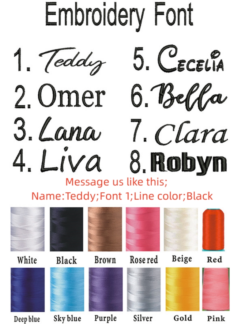 Bordado personalizado crianças - Baby Clothing Names avaliação e preço