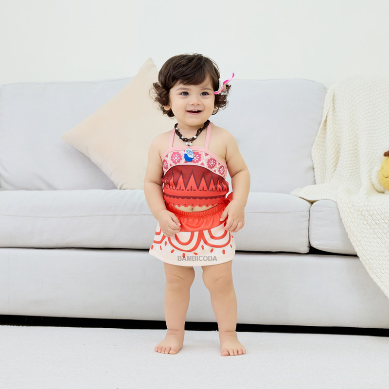 Novo moana 2 vestido menina mo - Baby Clothing Unit avaliação e preço