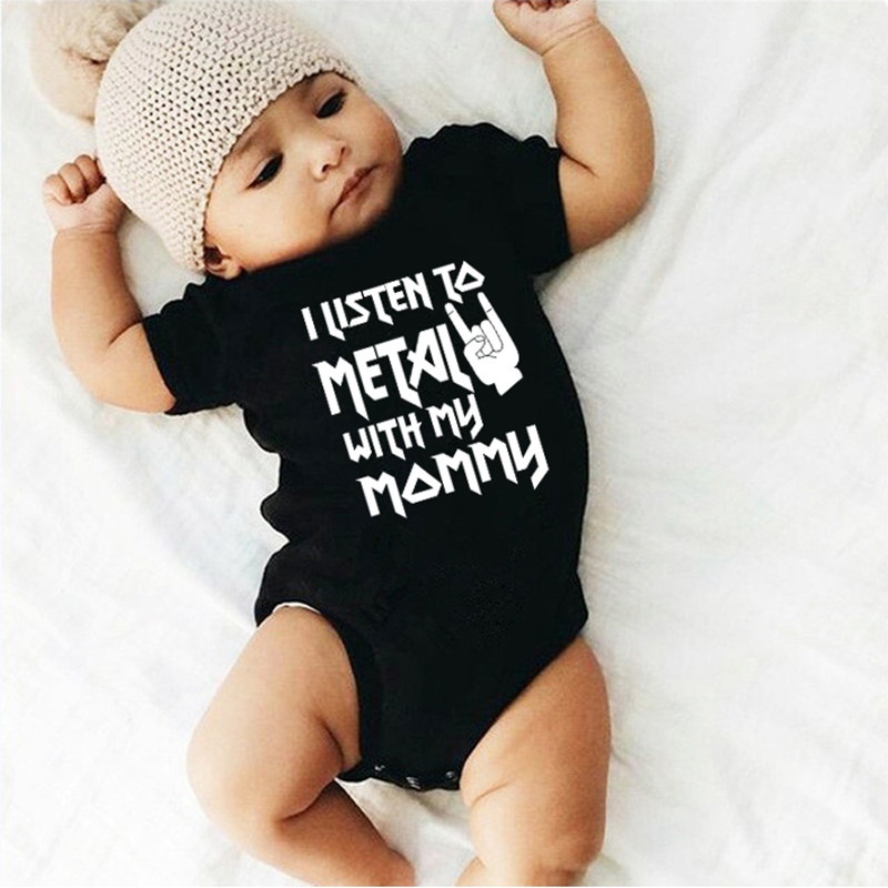 Body de metal com meu pai e ma - Baby Clothing Deals avaliação e preço