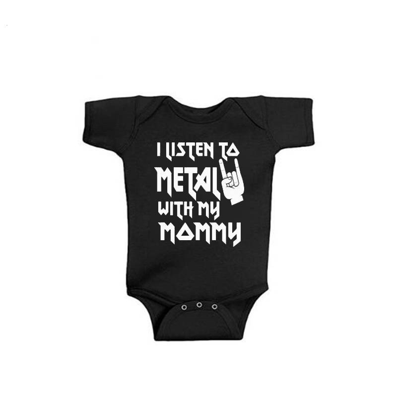 Body de metal com meu pai e ma - Baby Clothing Deals avaliação e preço