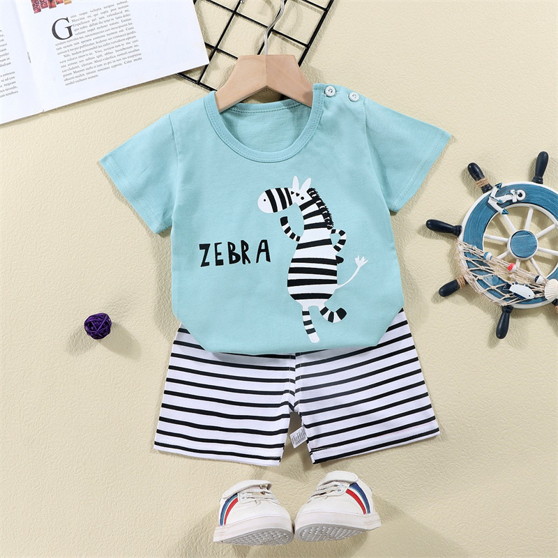 Conjunto de agasalho de algodã - Baby Clothing For Summer avaliação e preço