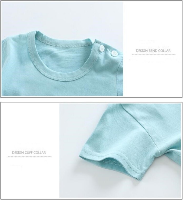 Conjunto de agasalho de algodã - Baby Clothing For Summer avaliação e preço