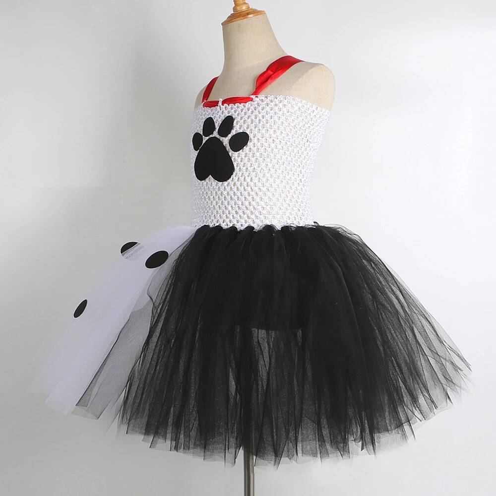 Vestido Tutu de Cão Dálmata pa - Baby Clothing For Girls avaliação e preço