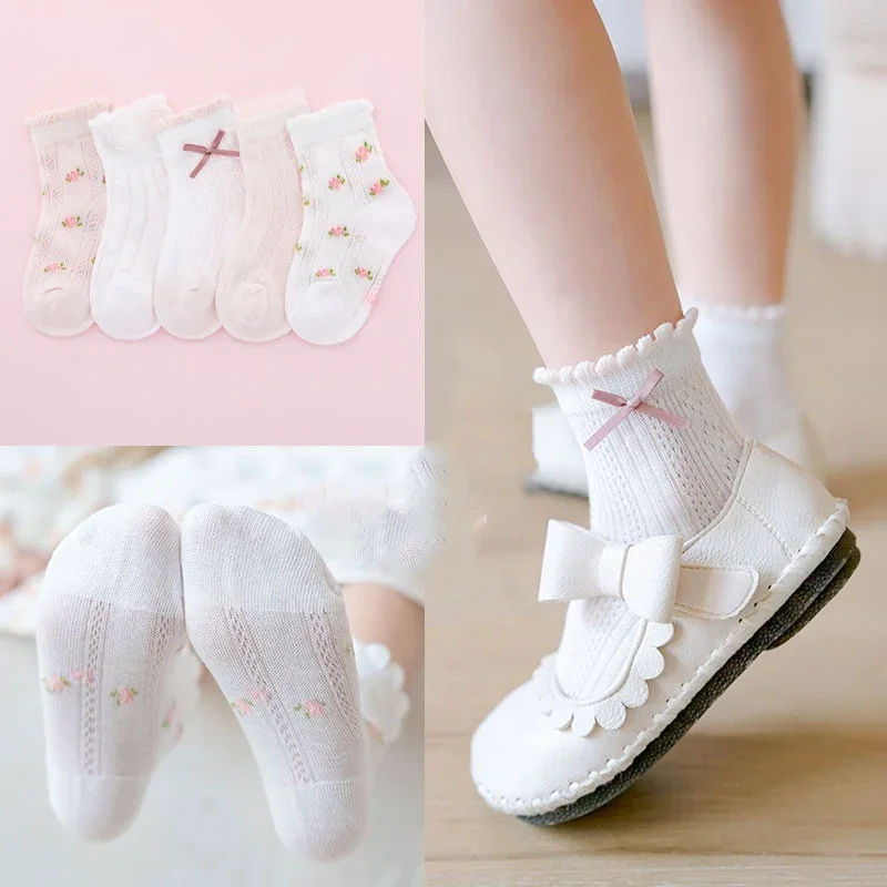 Meias infantis de algodão, 5 p - Baby Clothing Patterns avaliação e preço