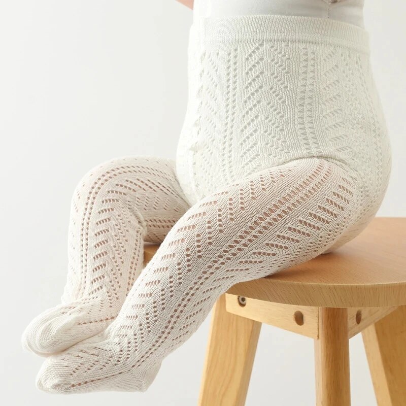 Meias de malha ocas para bebês - Baby Clothing For Summer avaliação e preço