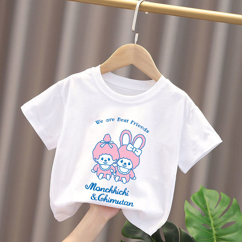 Camisetas infantis monchhichi, - Baby Clothing For Summer avaliação e preço