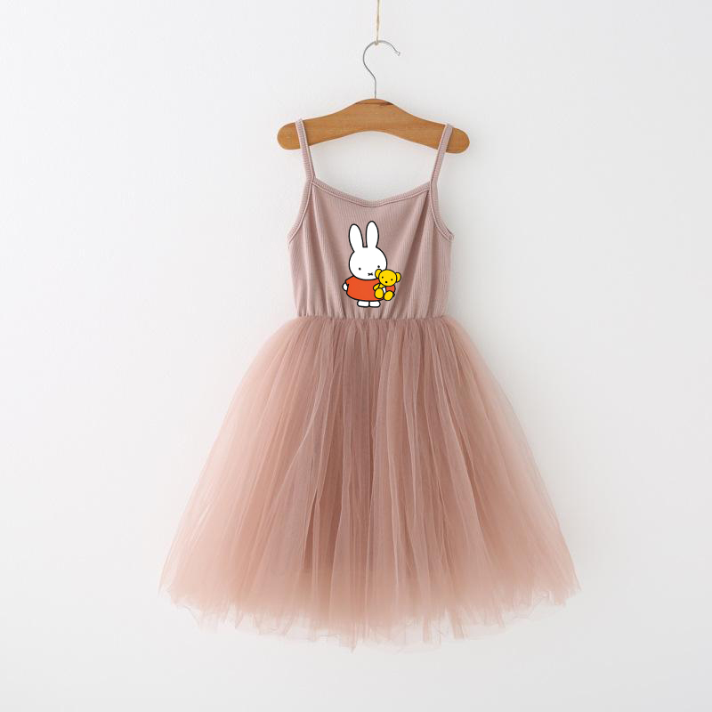 Vestido Infantil Miffy com Alç - Baby Clothing For Summer avaliação e preço
