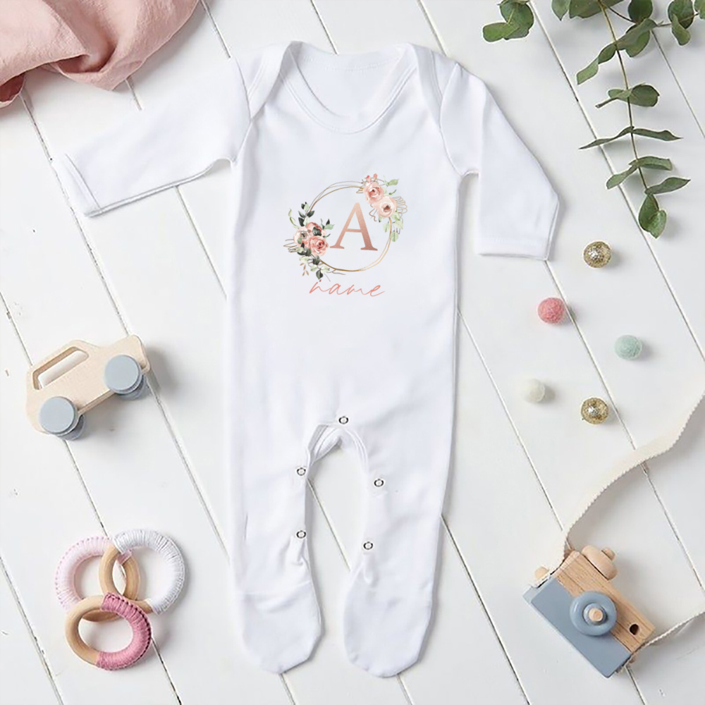 Pijama personalizado para bebê - Baby Clothing Names avaliação e preço