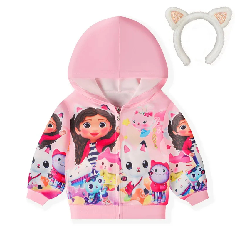 Jaqueta com Capuz de Gato Cosp - Baby Clothing For Girls avaliação e preço