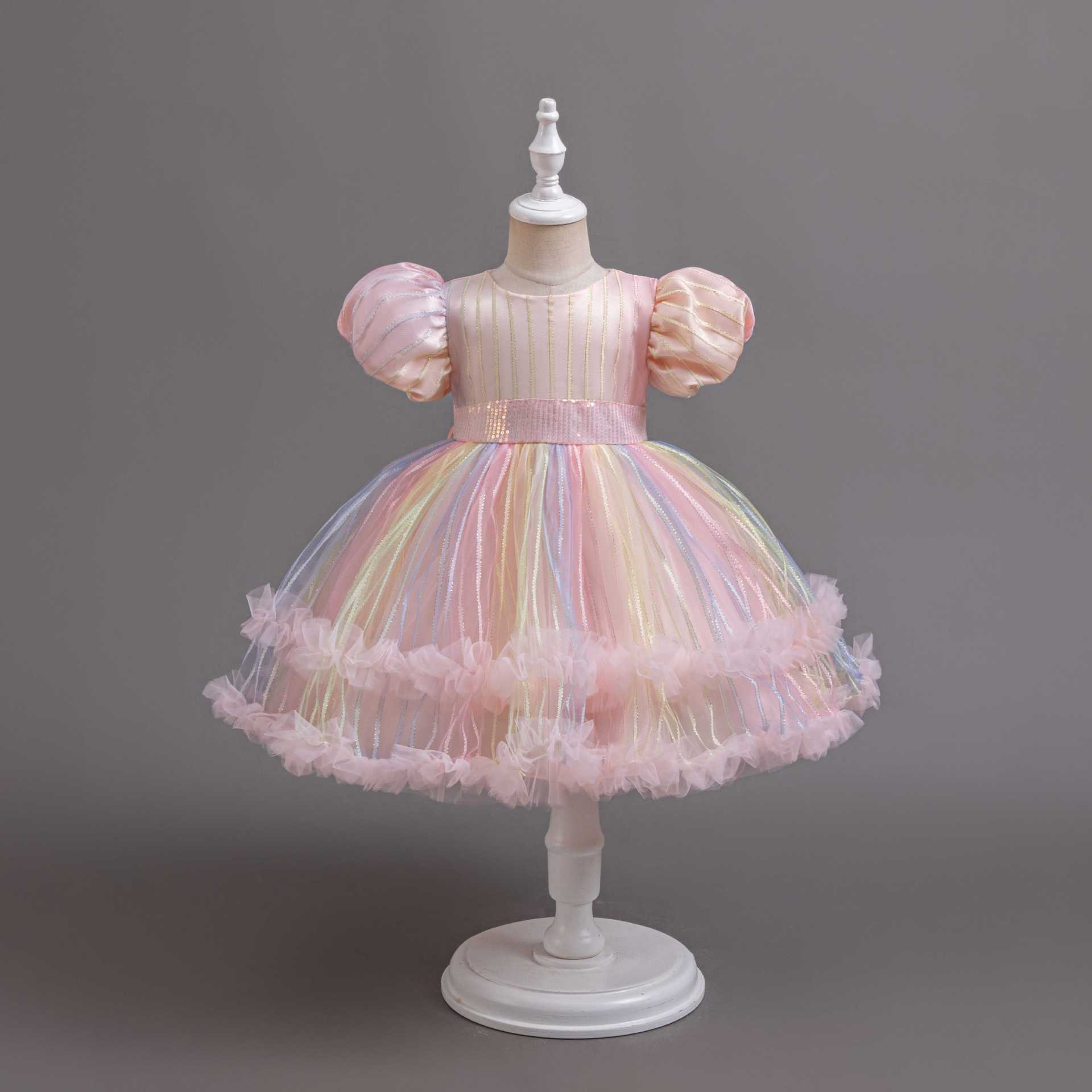 Novo vestido infantil de baile - Baby Clothing For Girls avaliação e preço
