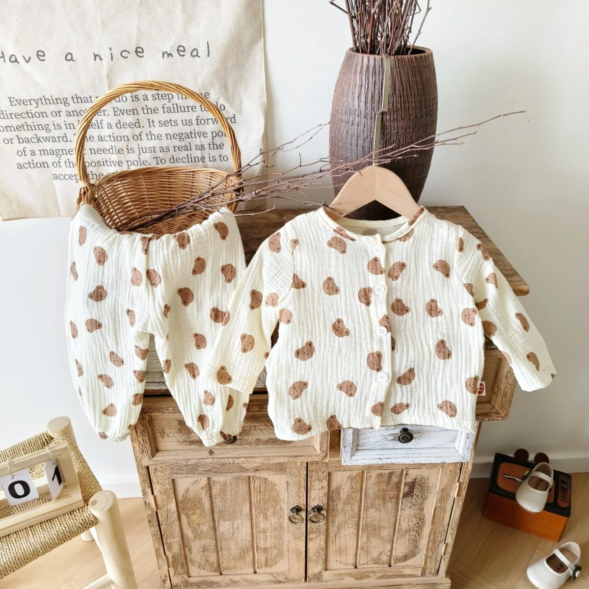 Conjunto de pijama infantil, t - Baby Clothing For Sleep avaliação e preço