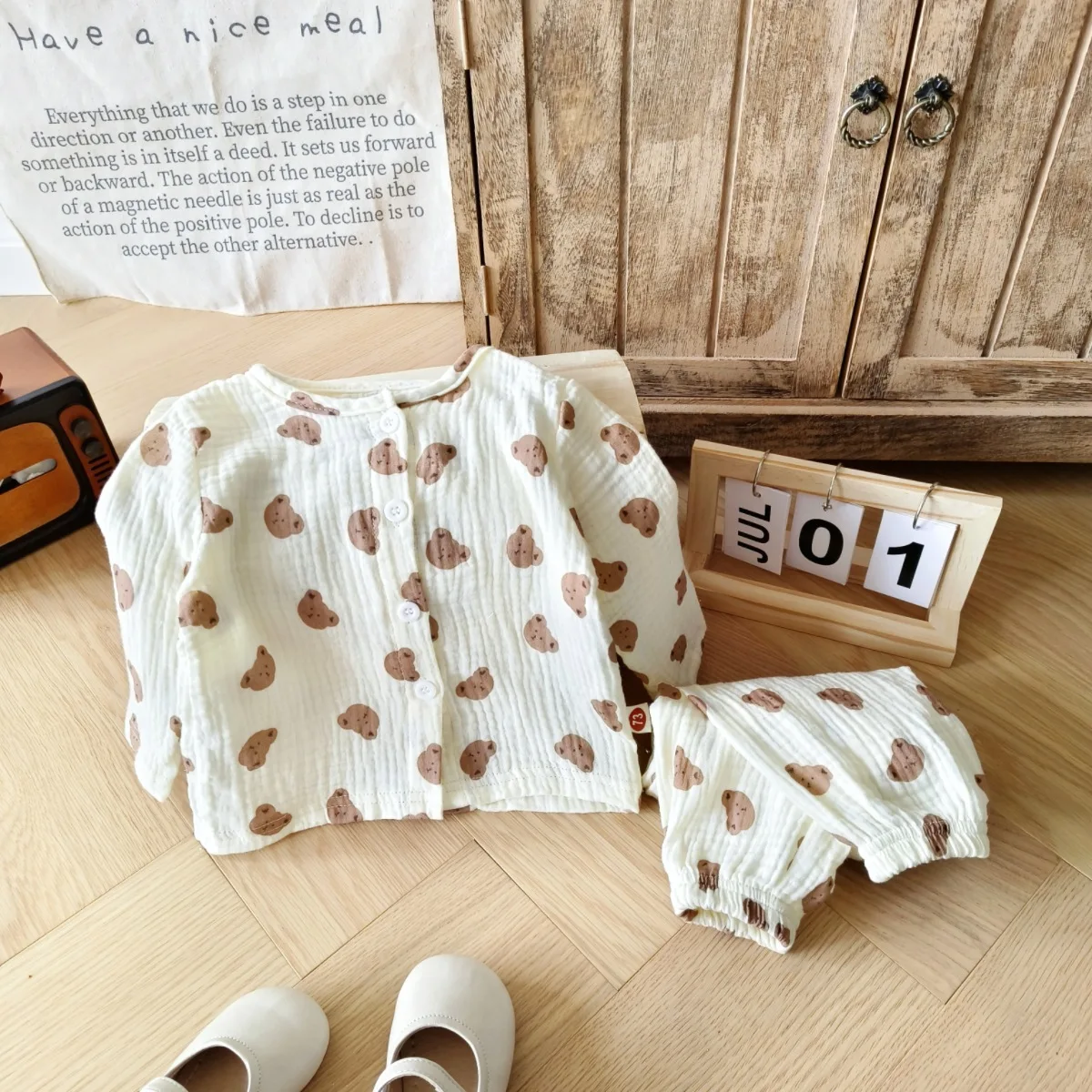 Conjunto de pijama infantil, t - Baby Clothing For Sleep avaliação e preço