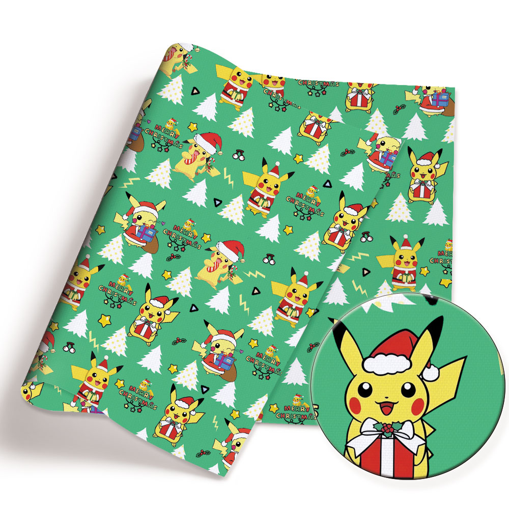 Pokémon Cartoon tecido impress - Baby Clothing Japan avaliação e preço