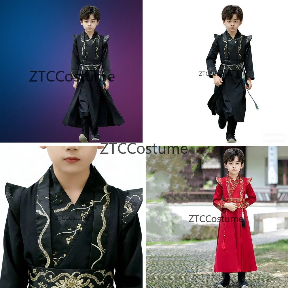 Vestido Hanfu Moderno de Manga - Baby Clothing Unit avaliação e preço