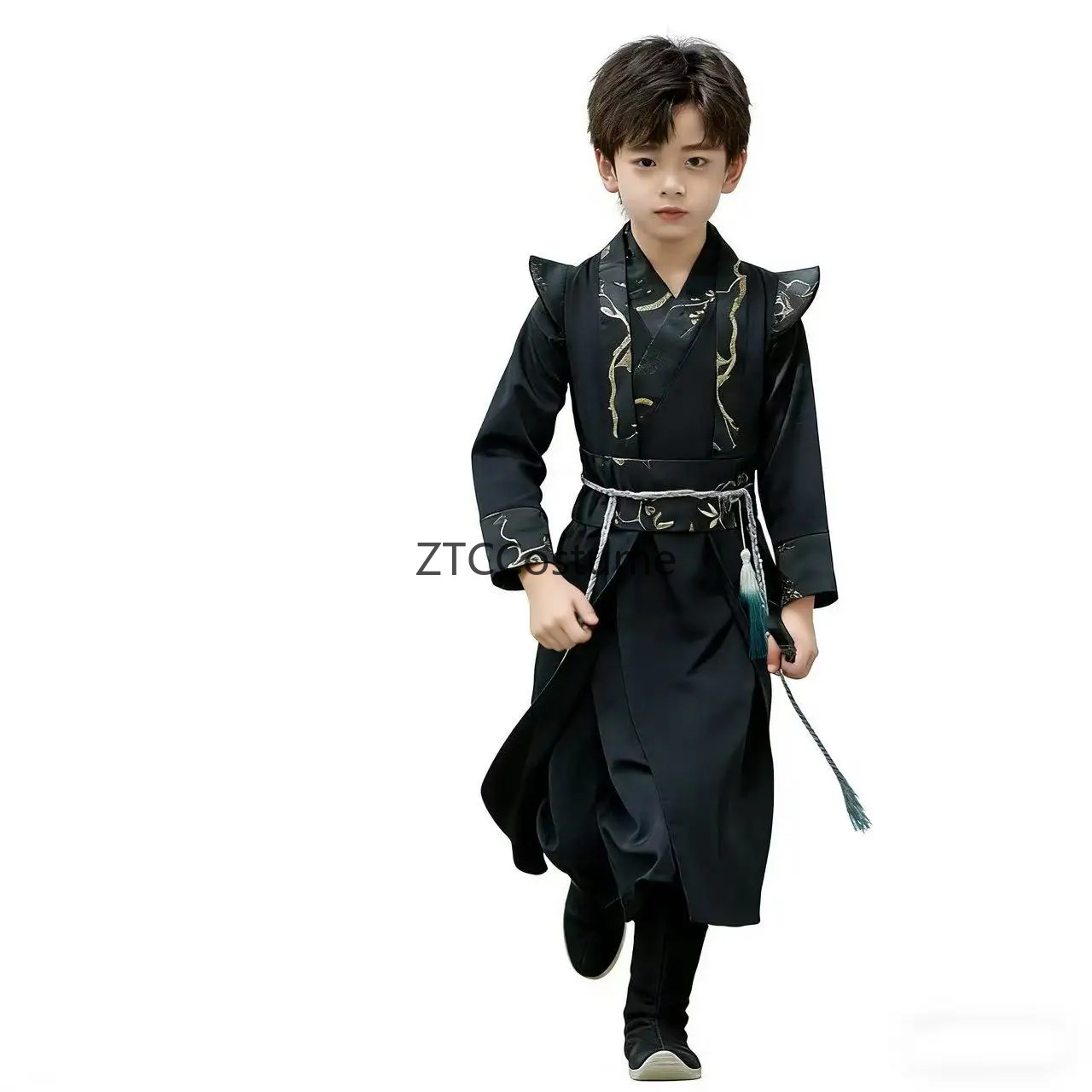 Vestido Hanfu Moderno de Manga - Baby Clothing Unit avaliação e preço