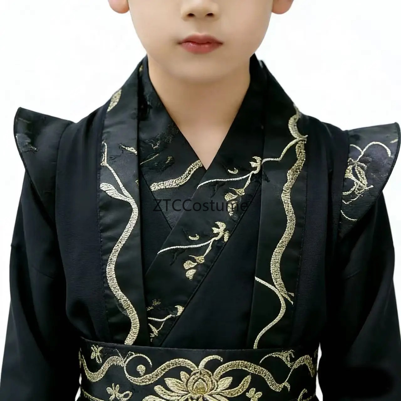 Vestido Hanfu Moderno de Manga - Baby Clothing Unit avaliação e preço